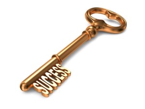 Success - Golden Key.