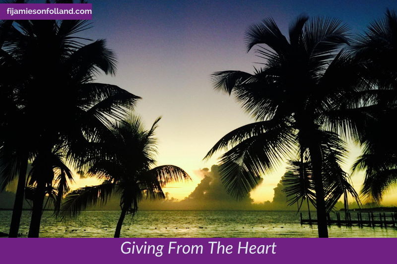 Giving From The Heart