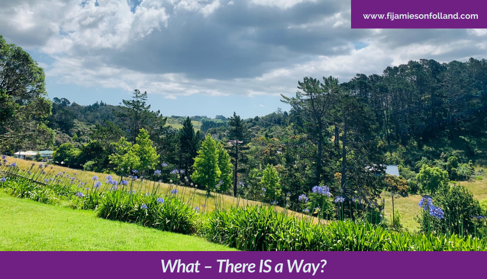 What – There IS a Way?