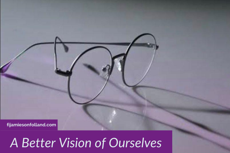 eyeglass representing better vision