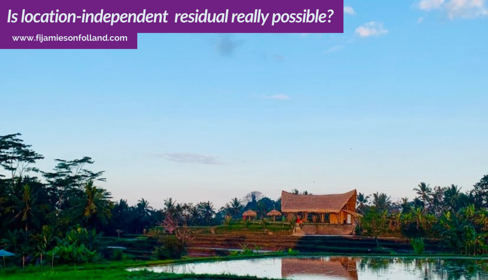 Is location-independent residual really possible?