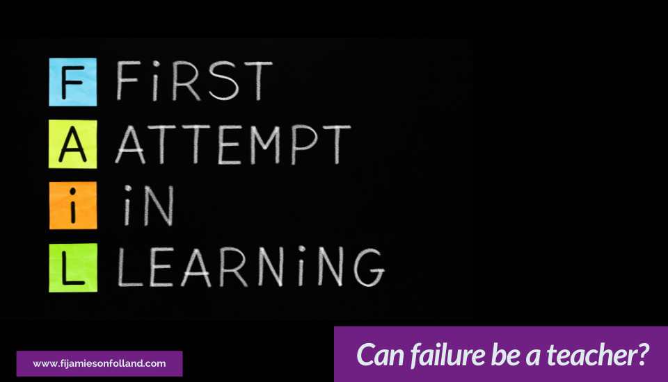 Can failure be a teacher?