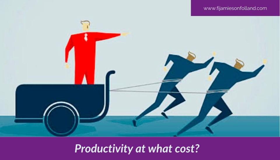 Productivity at what cost?