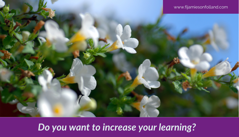Do you want to increase your learning?